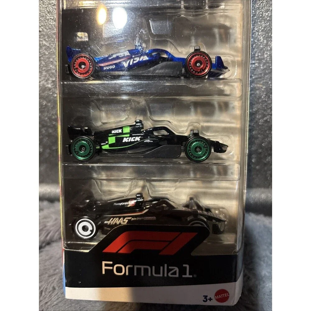 Hot Wheels F1 2024 Formula 1 Collectible 5-Pack MEW In Pack